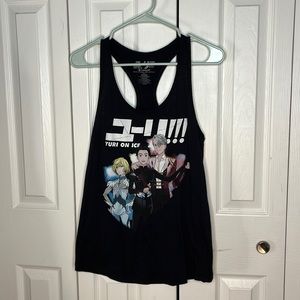 Yuri!!! On Ice Racerback Tank Top (Officially Licensed)